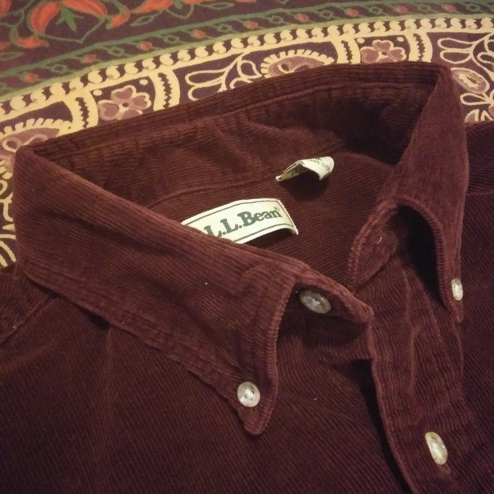L.L. Bean vintage corduroy shirt